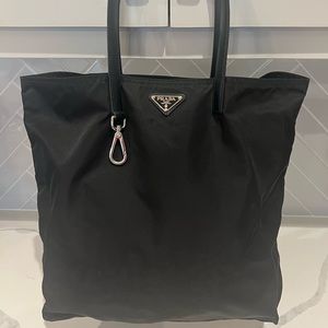 Prada nylon bag. Perfect carryall! It’s a classic